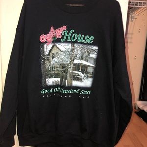 Christmas story house crewneck